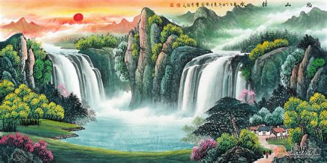 十大客厅风水画_十大客厅风水山水画,第16张