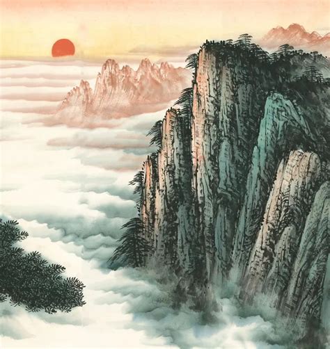 旺财旺人山水画_旺财旺人山水画手机壁纸,第16张