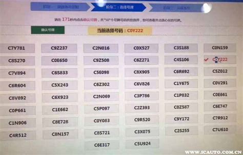 车牌号忌讳的字母和数字_车号最旺的5个数字,第34张