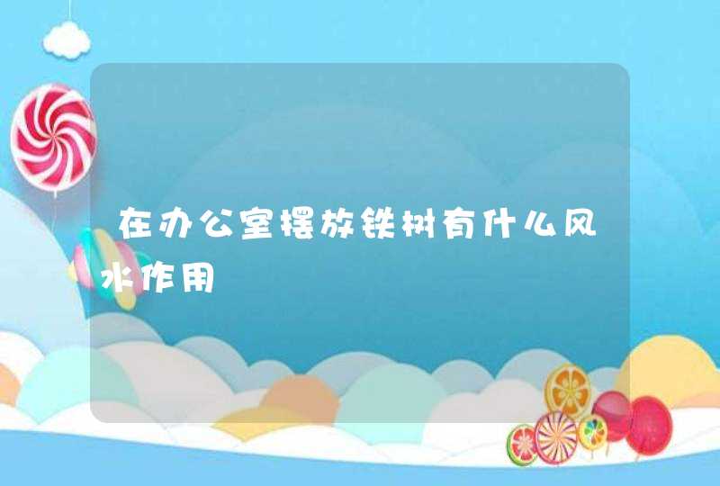 在办公室摆放铁树有什么风水作用,第1张